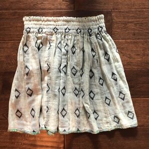 SOLD Ace & Jig rara midi reversible skirt small